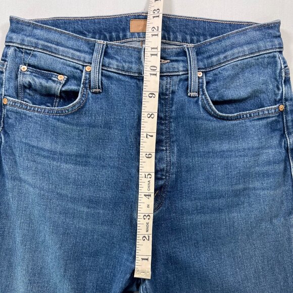 Mother The Tripper Ankle Fray Jeans in Nature Touch Base Size 27 - Picture 9 of 12